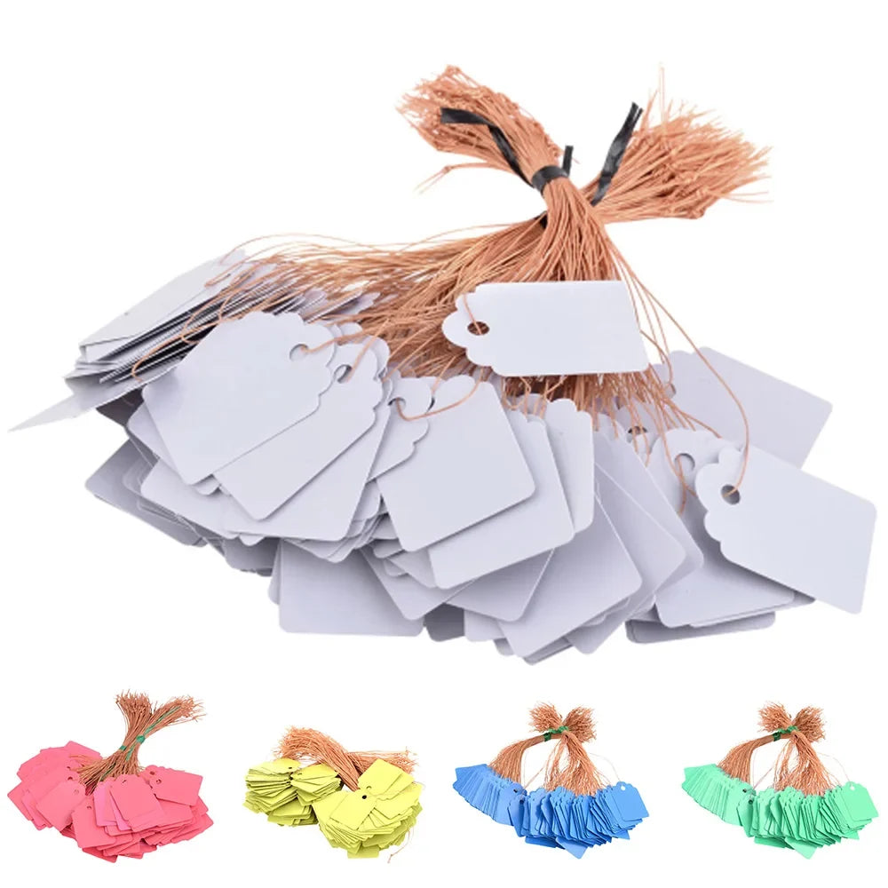100pcs Waterproof Plastic Plant Hanging Tags | Garden Labels