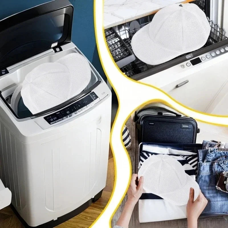 Hat Washing Bag – Anti-Deformation Mesh Cap Protector