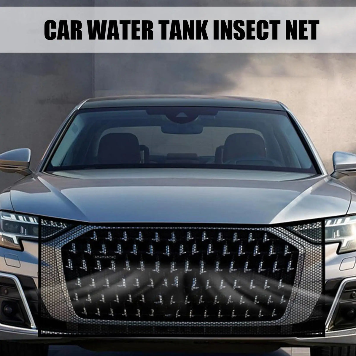 Universal Car Radiator Grill Mesh Net – Bug & Debris Guard