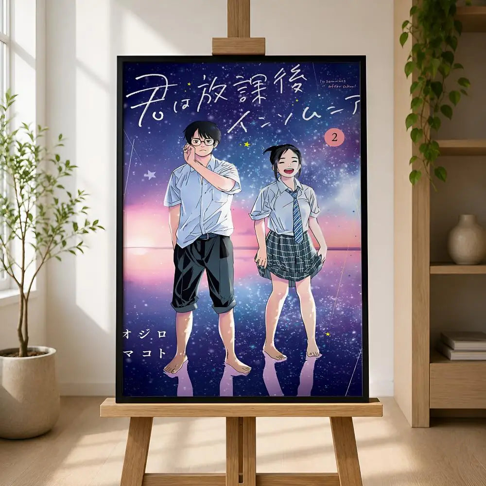 Insomniacs After School Anime Poster – HD Waterproof PVC Wall Art