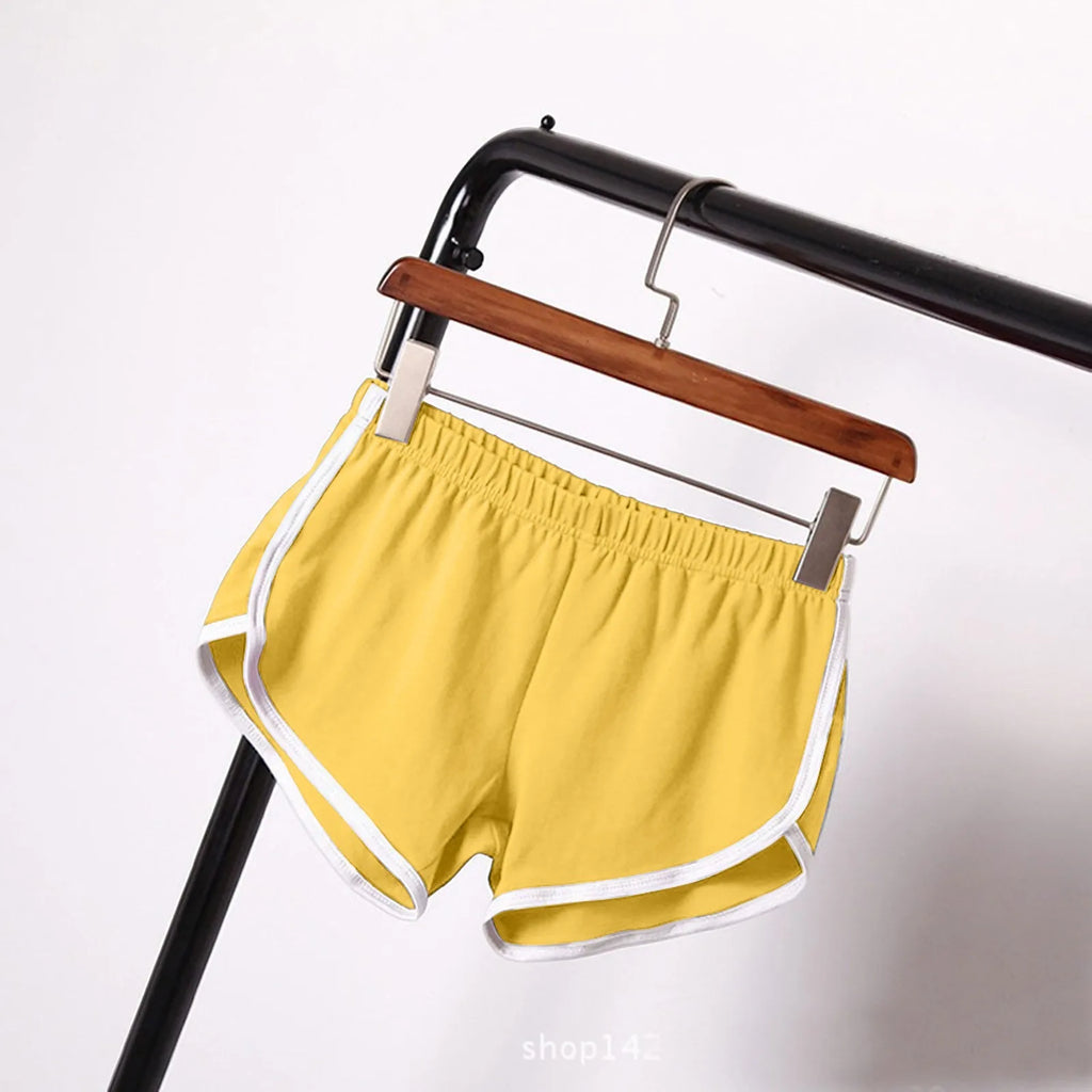 Women's Casual Summer Sports Shorts | Elastic Waist Beach Shorts
