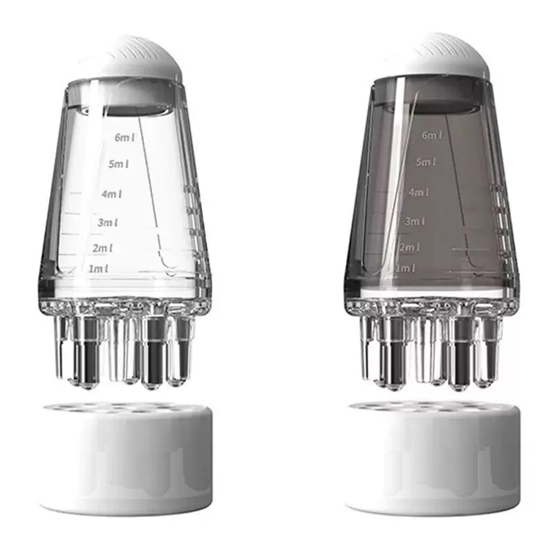 Scalp Oil Applicator Comb | Hexagon Roller Ball Massage Tool