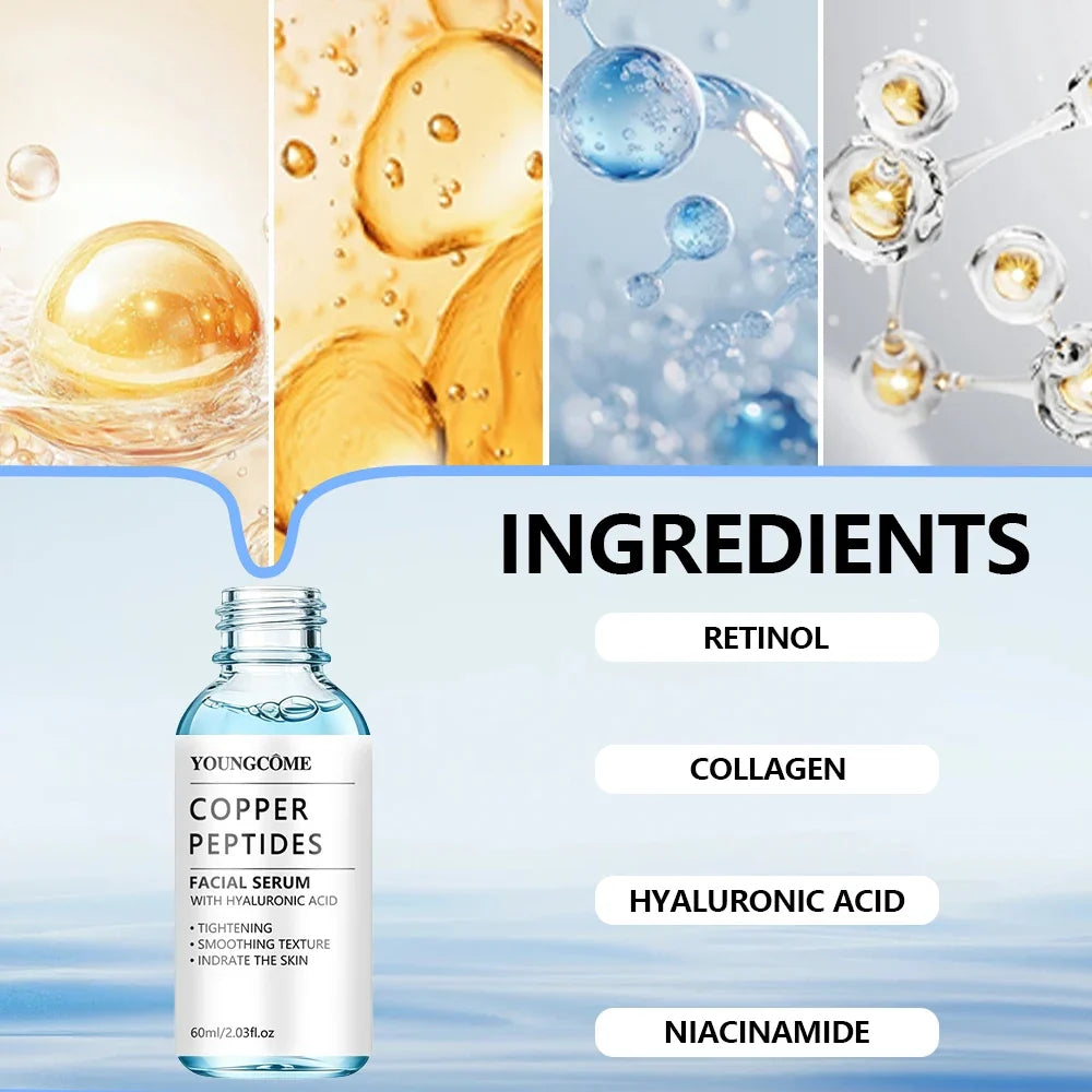 Copper Peptides Serum with Hyaluronic Acid – Hydrating 40/60ml