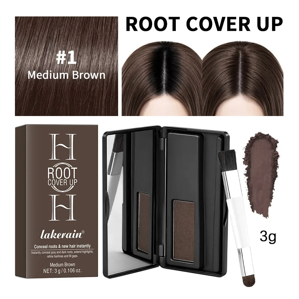 2-in-1 Hair Color Palette with Brush | Root & Gray Cover
