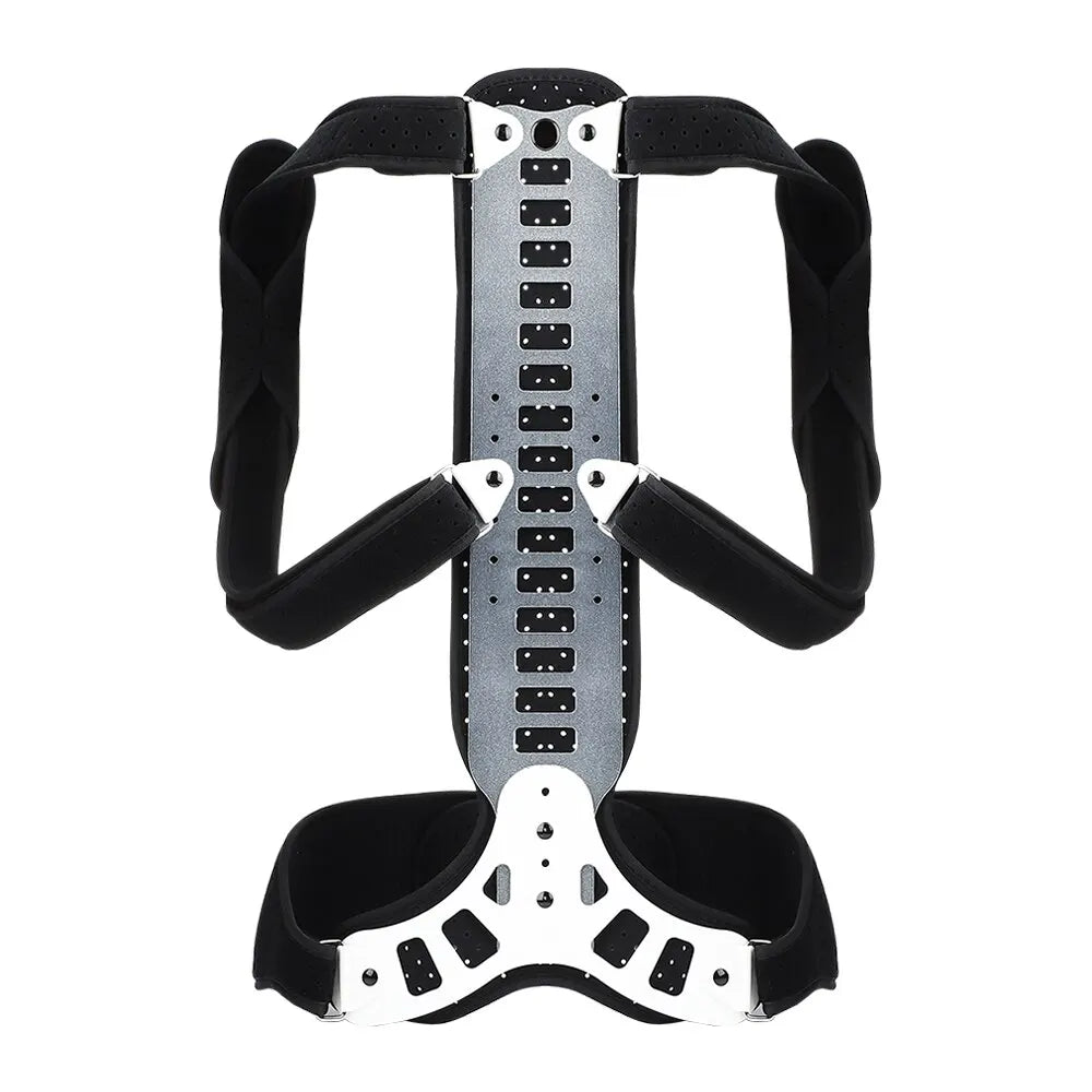 Aluminum Lumbar Back Posture Corrector Brace | Spinal Support