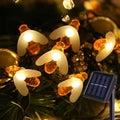 Solar Bee String Lights Outdoor Waterproof LED Garden Decor