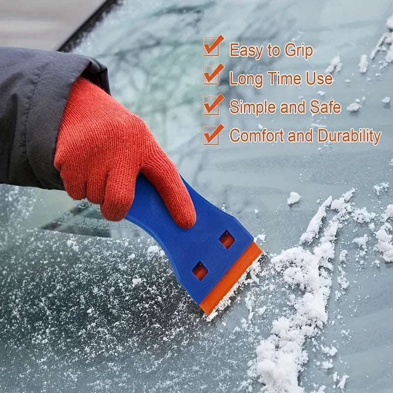 Plastic Razor Blade Scrapers Glue Remover Blades Car Glass Cleaning