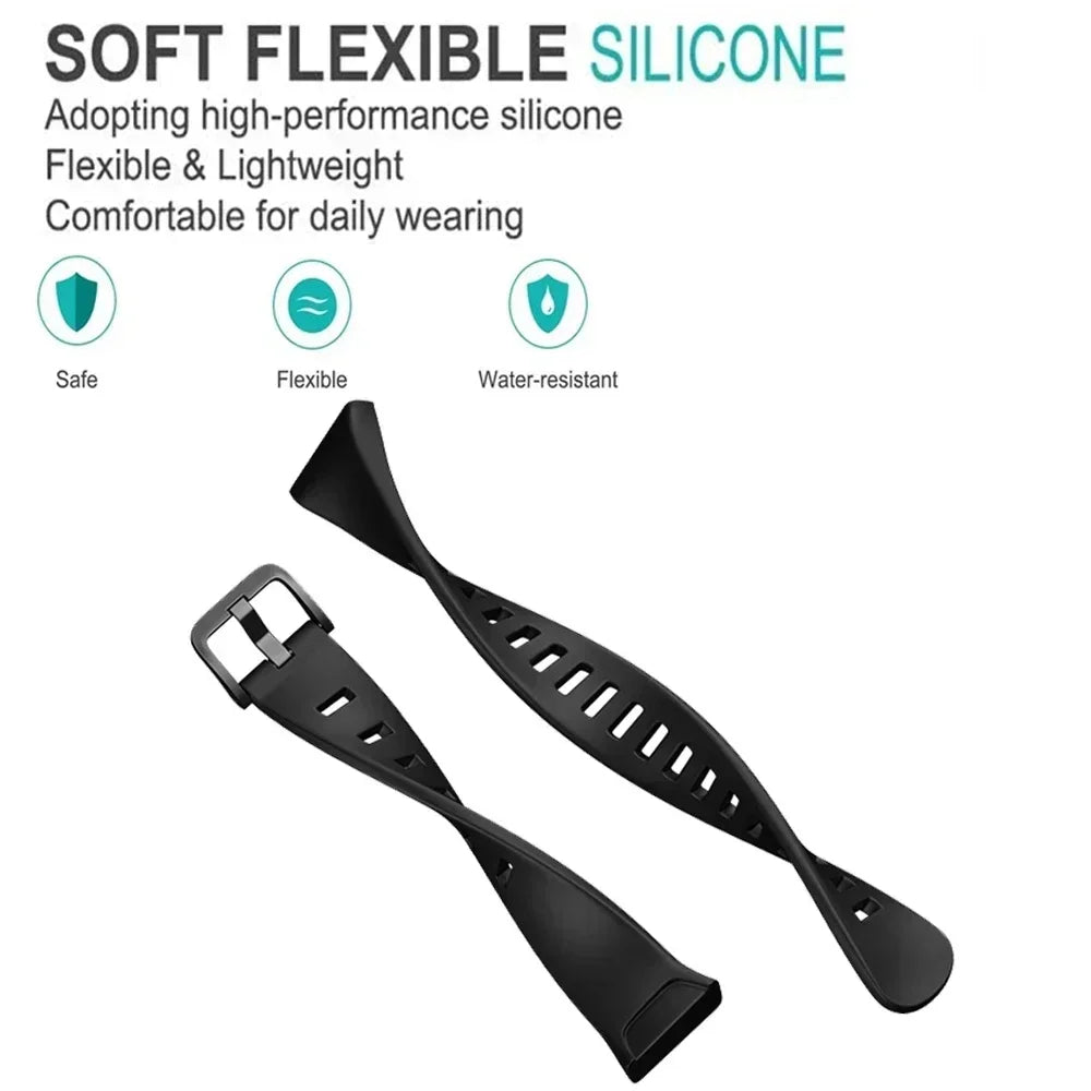 Silicone Sport Band Strap for Huawei Band 6 & Honor Band 6