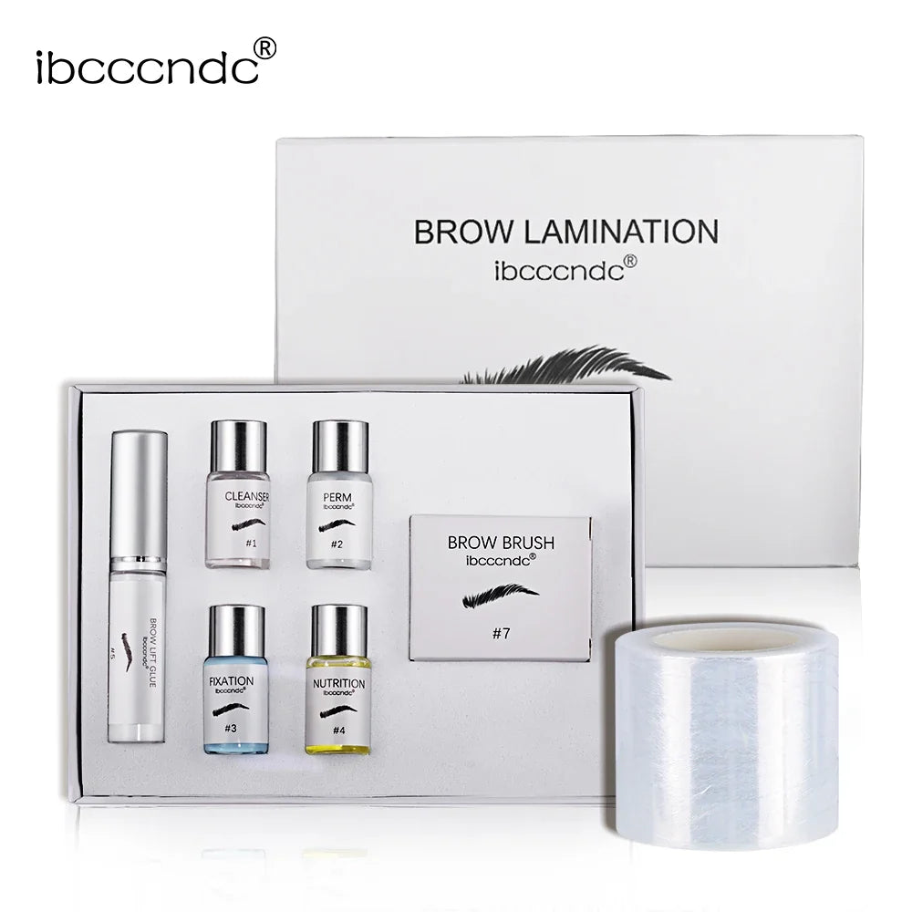 Keratin Brow Lamination Kit – Semi-Permanent Lift & Perm Set