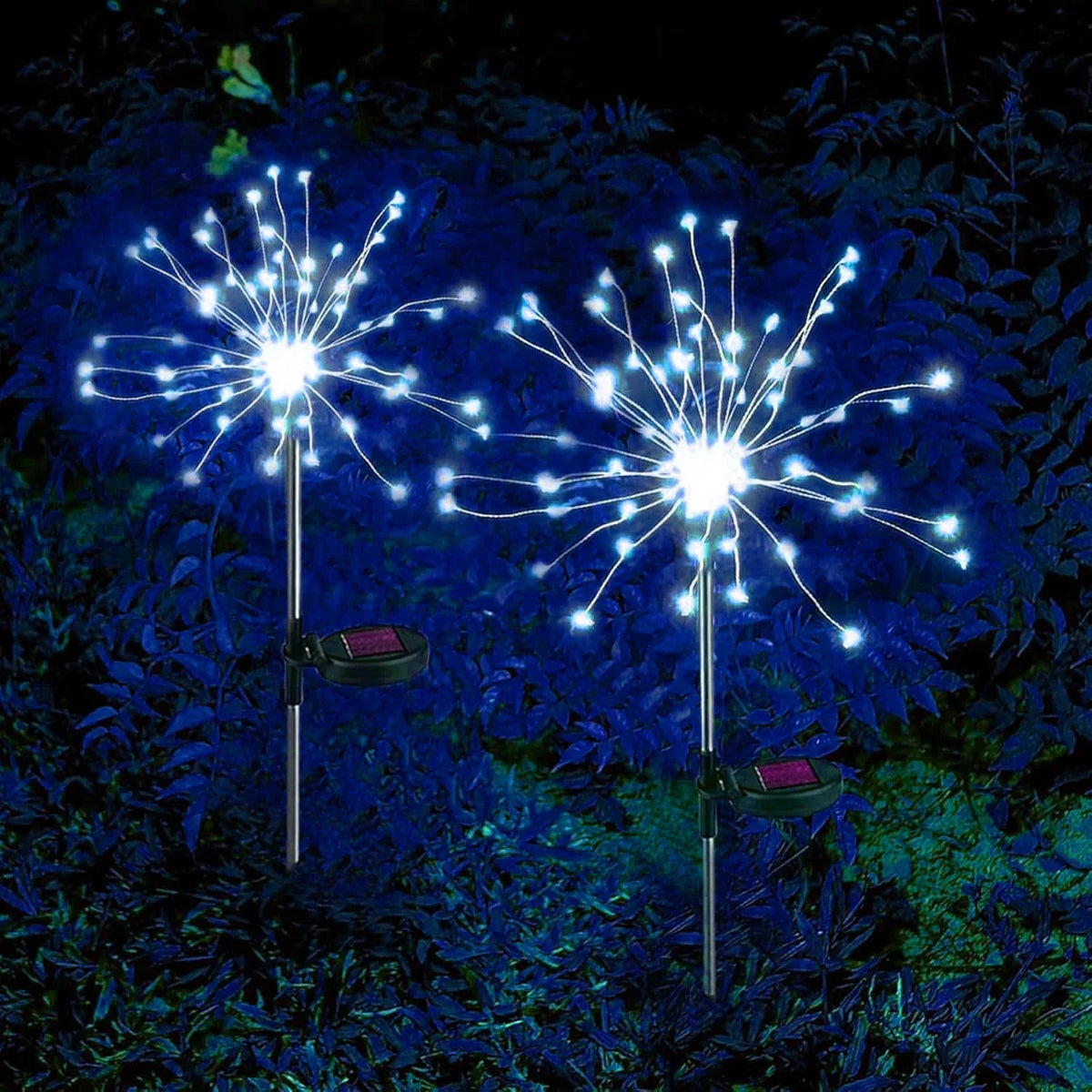 Solar Firework Pathway Lights | Waterproof LED Garden Stake