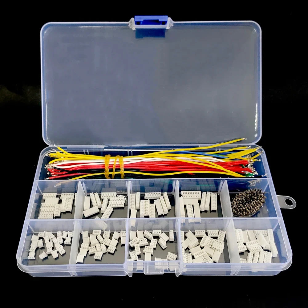 1Box Mini JST Connector MX 1 25 Pitch 2 3 4 5 6 7 8 9 10 Pin Female