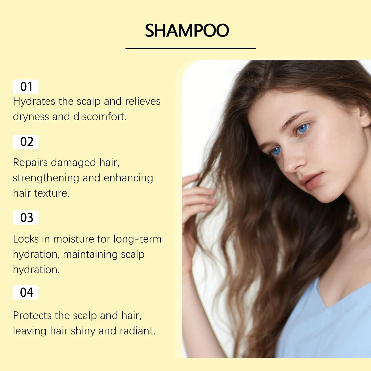 Gleamxi Rosemary Shampoo | Anti Hair Loss & Oil Control 100ml