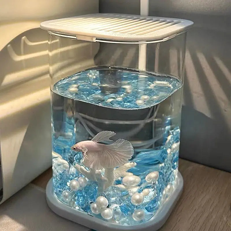 Crystal Ice Stone Fish Tank Décor | Aquarium Landscape Gems