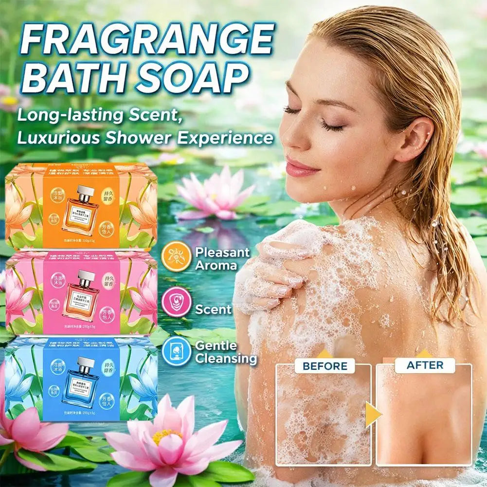 FRAGRANCE Facial Soap Body Odor Face Wash Foam Cleanser Moisturizing