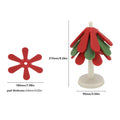 Tree Shape Trivet Anti Scald Foldable Silicone Trivets Dishes Heat