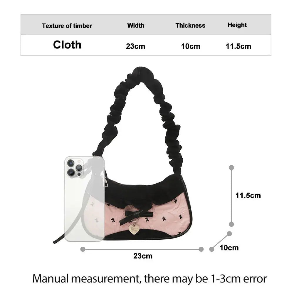 Korean Grid Mini Crossbody Bag | Adjustable Shoulder Strap