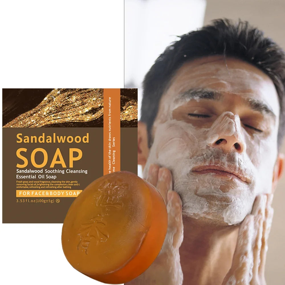 Sandalwood Kojic Acid Whitening Soap – Brightening & Cleansing