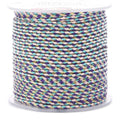 21.8 Yards 1.5mm 4-Ply Polycotton Macrame Cord with Gold Wire