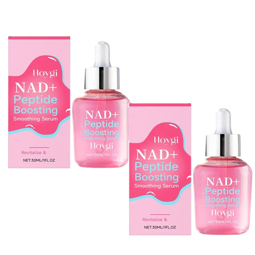 NAD+ Peptide Face Serum – Hyaluronic Acid Brightening Glow