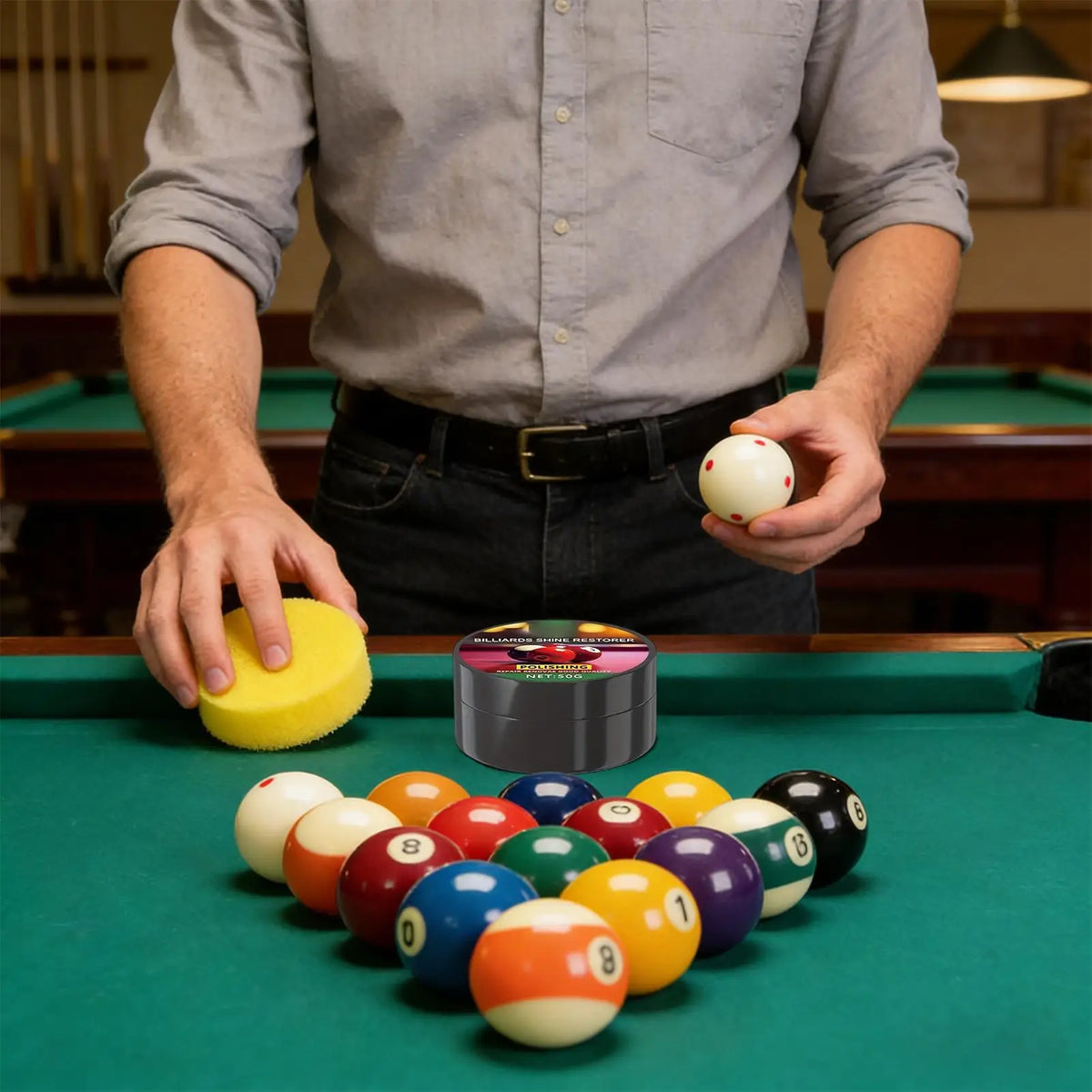 Billiard Cue & Ball Wax 100g – Polish, Clean & Protect