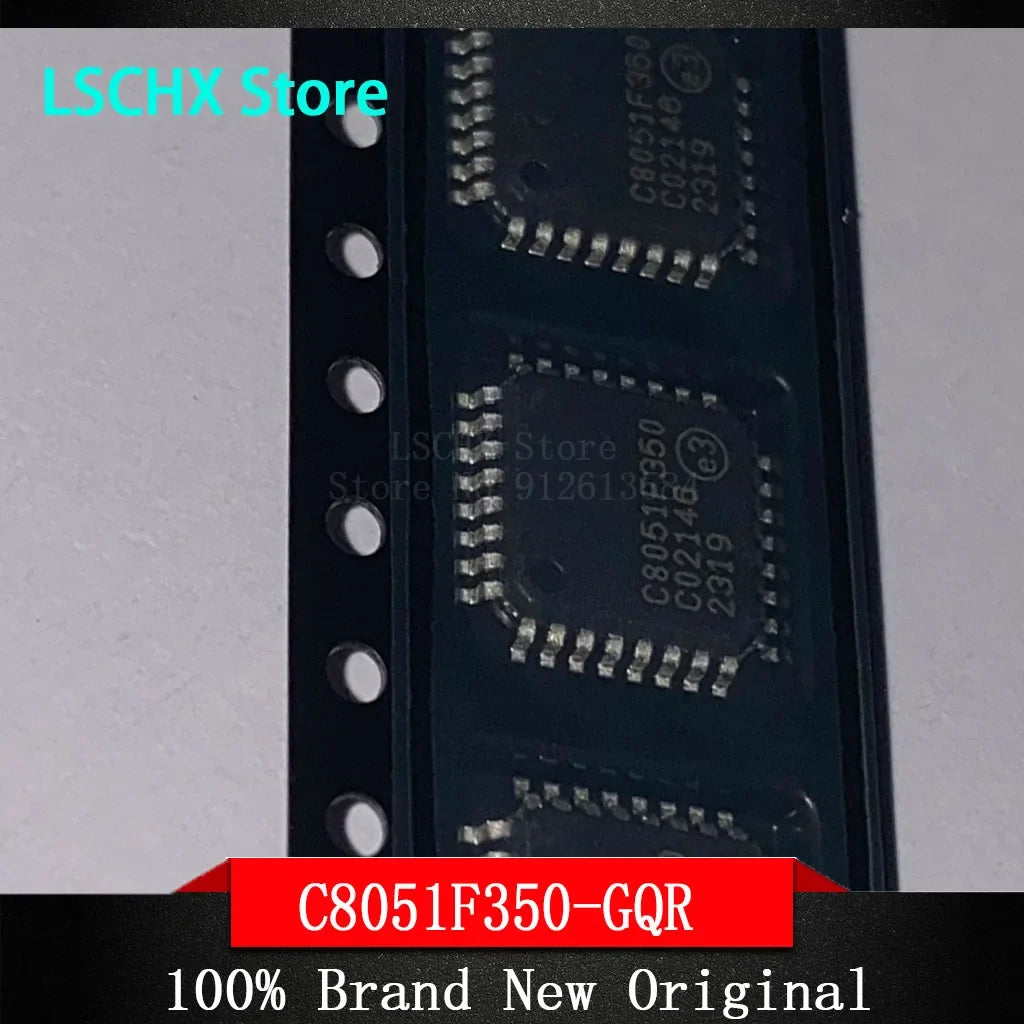 5pcs Mixed Signal 64KB ISP Flash MCU TQFP Microcontroller Pack