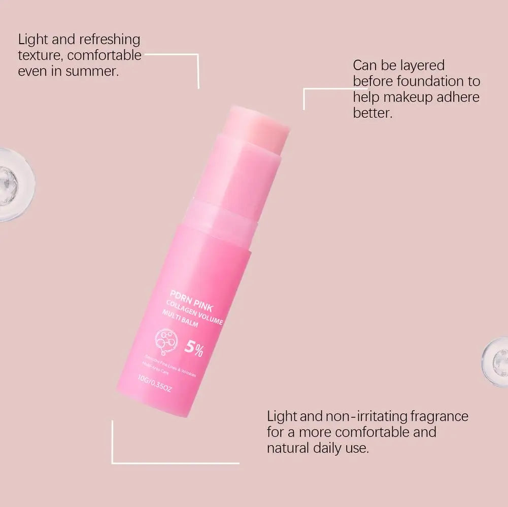 PDRN Pink Collagen Multi Balm Fine Line Smoothing Skin Deep Hydrating