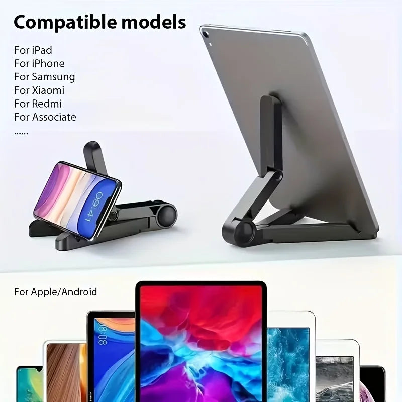 2-Pack Foldable Tablet & Phone Stand | Portable Desktop Holder