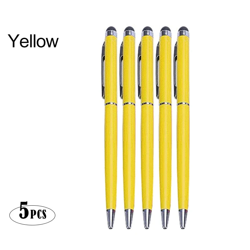 Metal Ballpoint Stylus Pen Touch Cell Phone Electrostatic Accessories