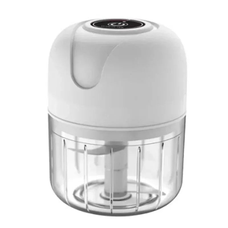 Mini Electric Garlic Chopper 250mL USB Rechargeable Grinder