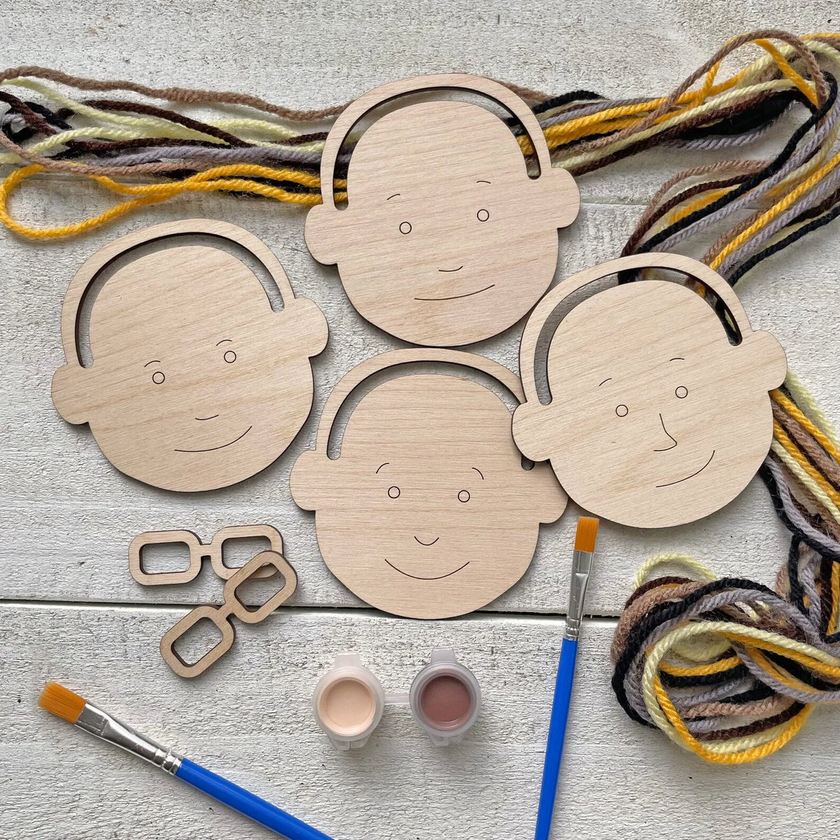 Make a Face Self-Portrait Craft Kit – Diversity Art for Kids