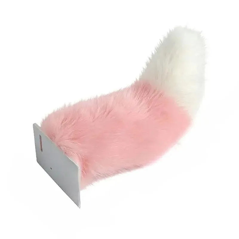 Moving Plush Fox Tail Car Decoration – Sound Activated Wiggle