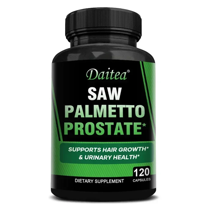 Saw Palmetto Berry Extract Capsules – Hair & Hormone Support