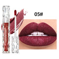 QiBest Diamond Shimmer Lip Gloss – 10 Colors Glitter Pearl Glaze