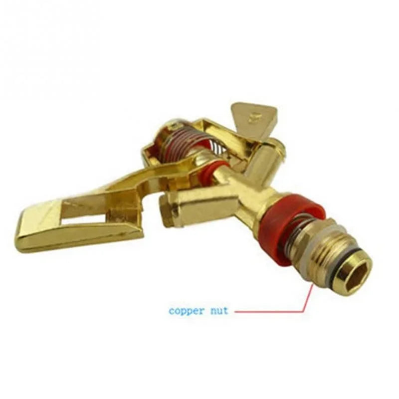360° Swing Arm Garden Spray Nozzle – 1/2" Zinc Alloy Connector