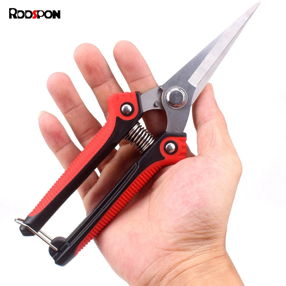 RDDSPON Bypass Pruning Shears | Stainless Steel Garden Scissors