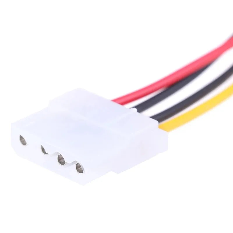 4-Pin Molex IDE to 15-Pin SATA Power Cable Adapter for PC