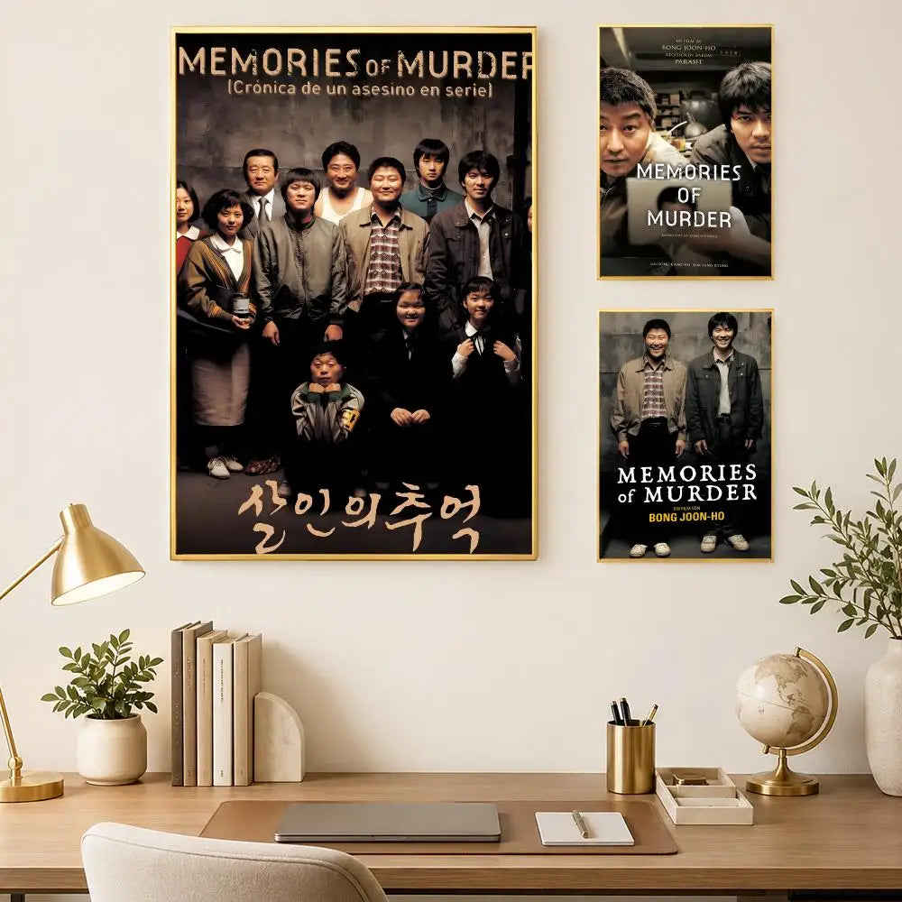Memories of Murder Movie Poster – HD Self-Stick PVC Wall Art