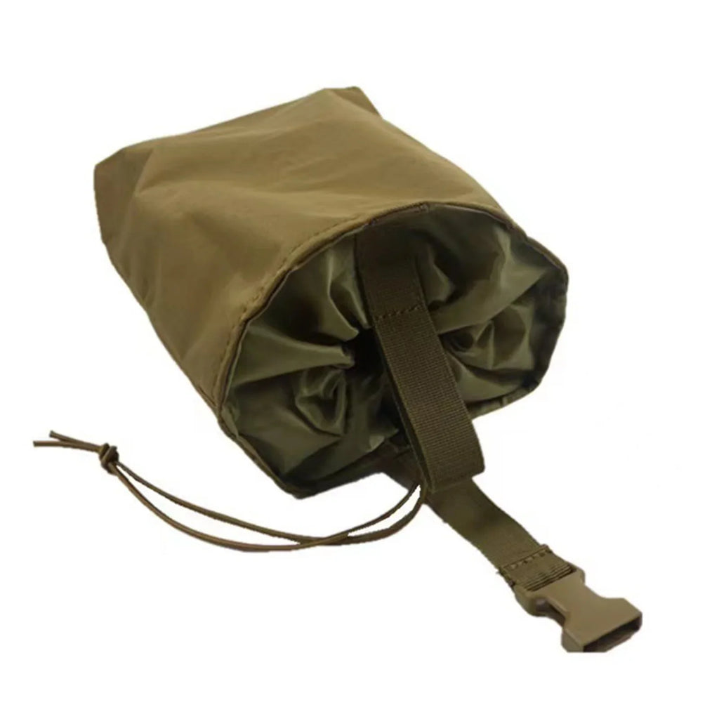 Roll-Up Drawstring Dump Pouch | Tactical Canvas Utility Bag