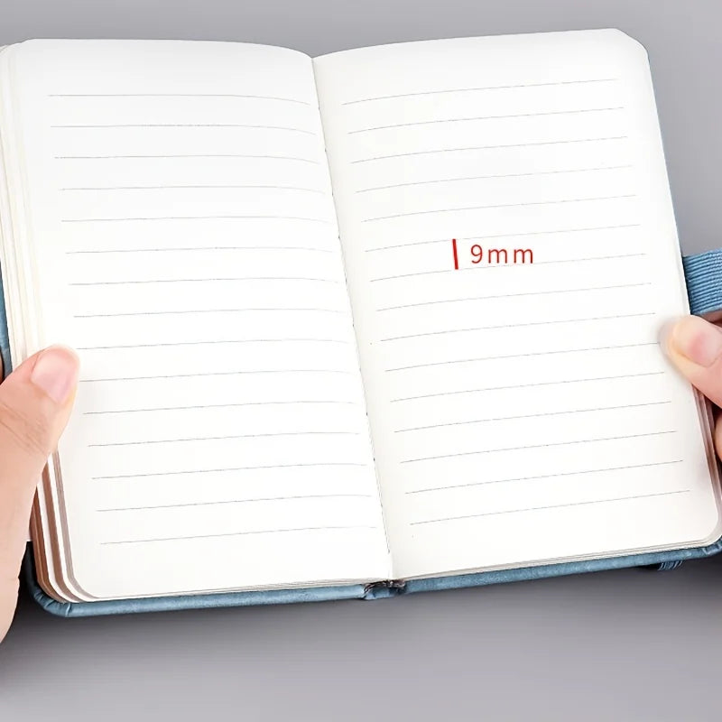 3-Pack A7 Pocket Notebooks – 100 Sheets, Elastic Closure