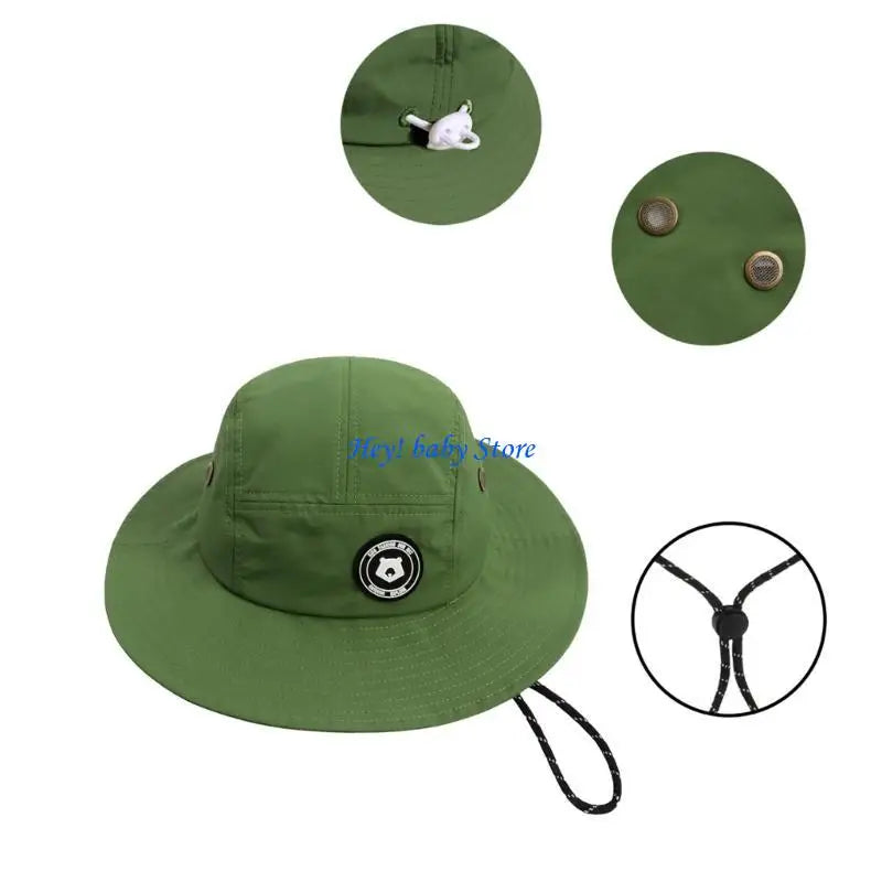 Baby Bucket Sun Hat – Lightweight Breathable UPF Kids Hat
