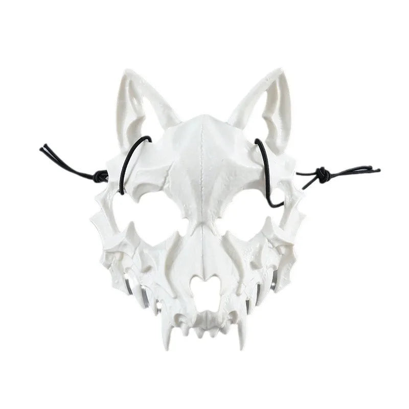 Neo-gothic Halloween Half Face Mask Mesh Popular Ornaments Men Women