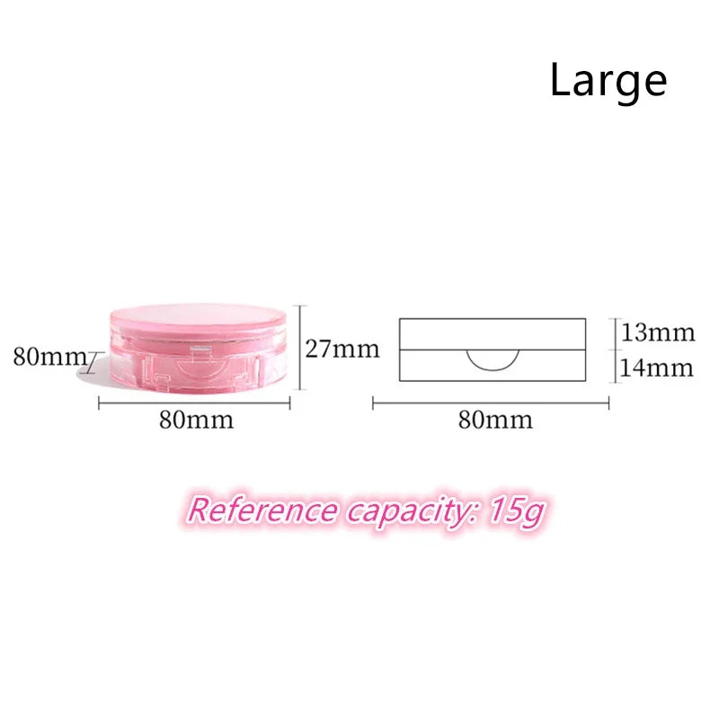 Mini Air Cushion Foundation DIY Box with Mirror & Puff