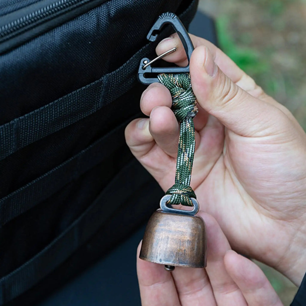 Bear Bell with Carabiner – Wildlife Alert Hiking Accessory
