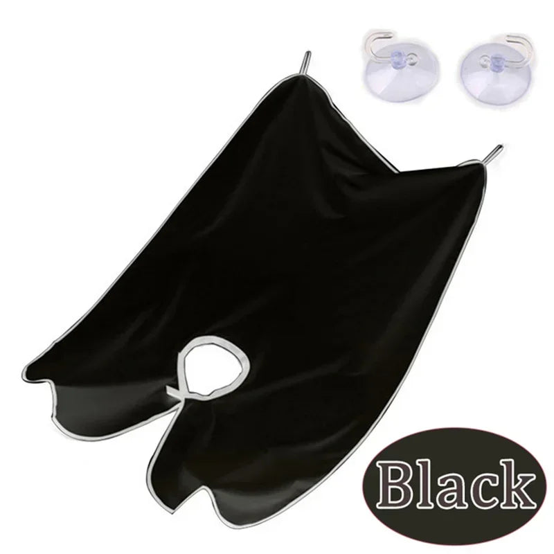 Waterproof Beard Apron Hair Catcher Shaving Bib & Trimmer Holder