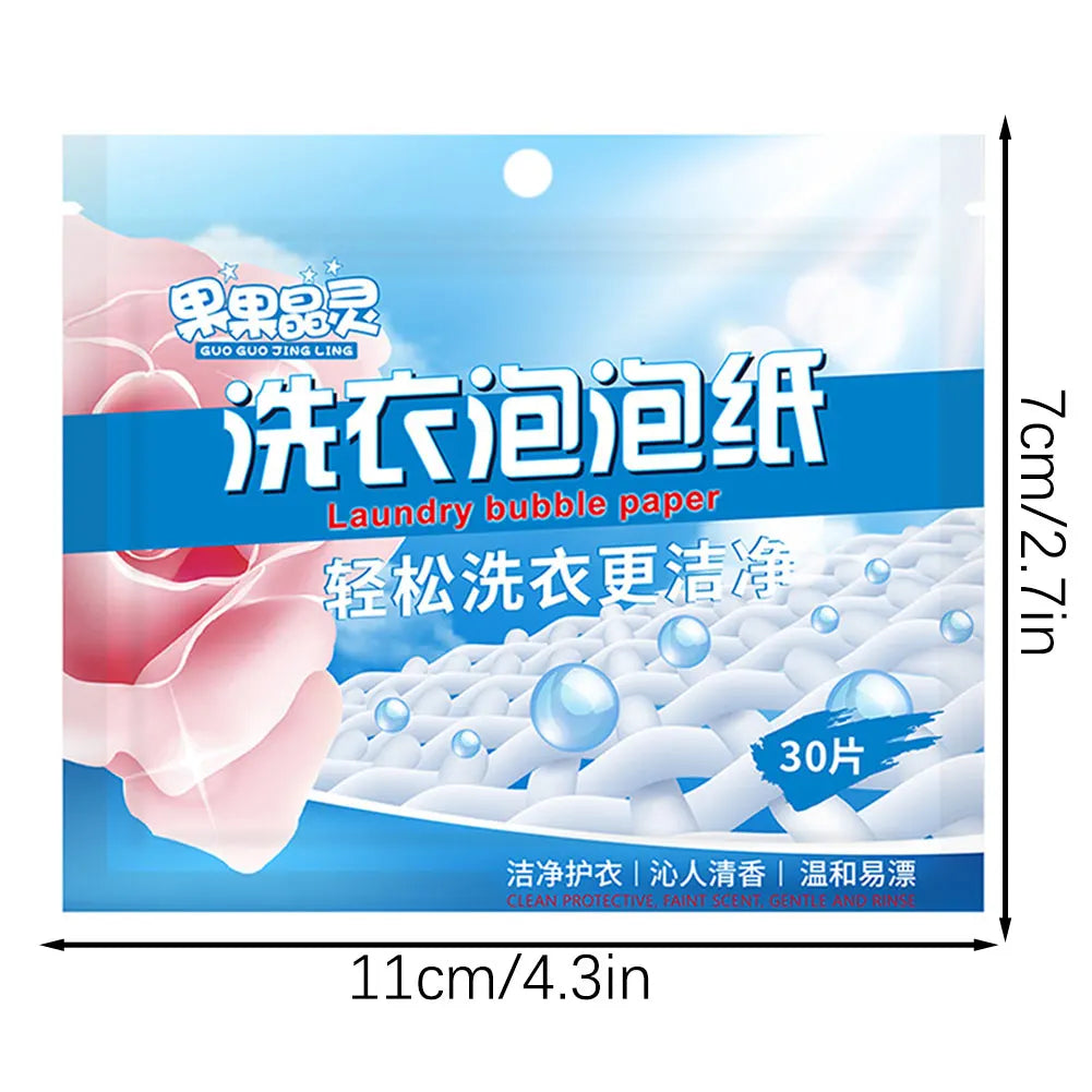 Concentrated Laundry Detergent Sheets | 30/60/90 Pack