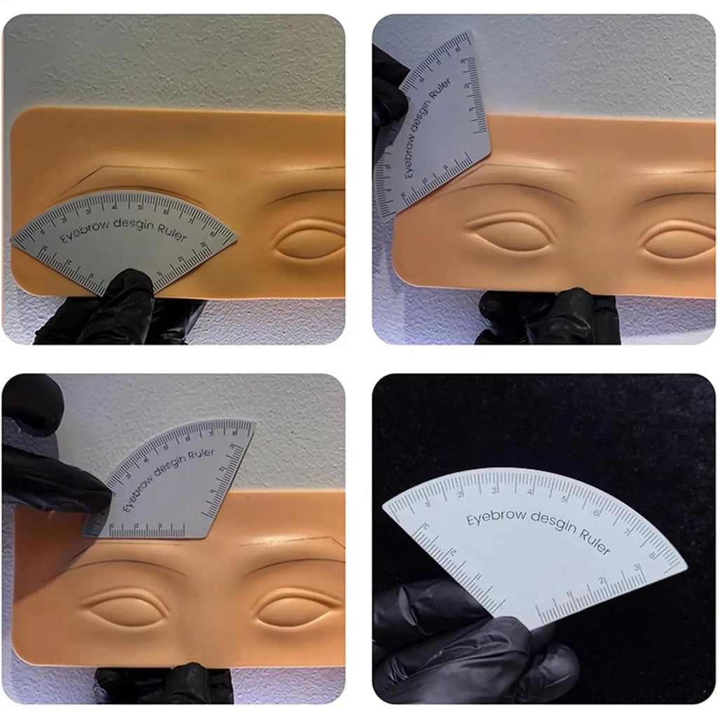 Reusable Eyebrow Ruler – Brow Shaping & Design Tool
