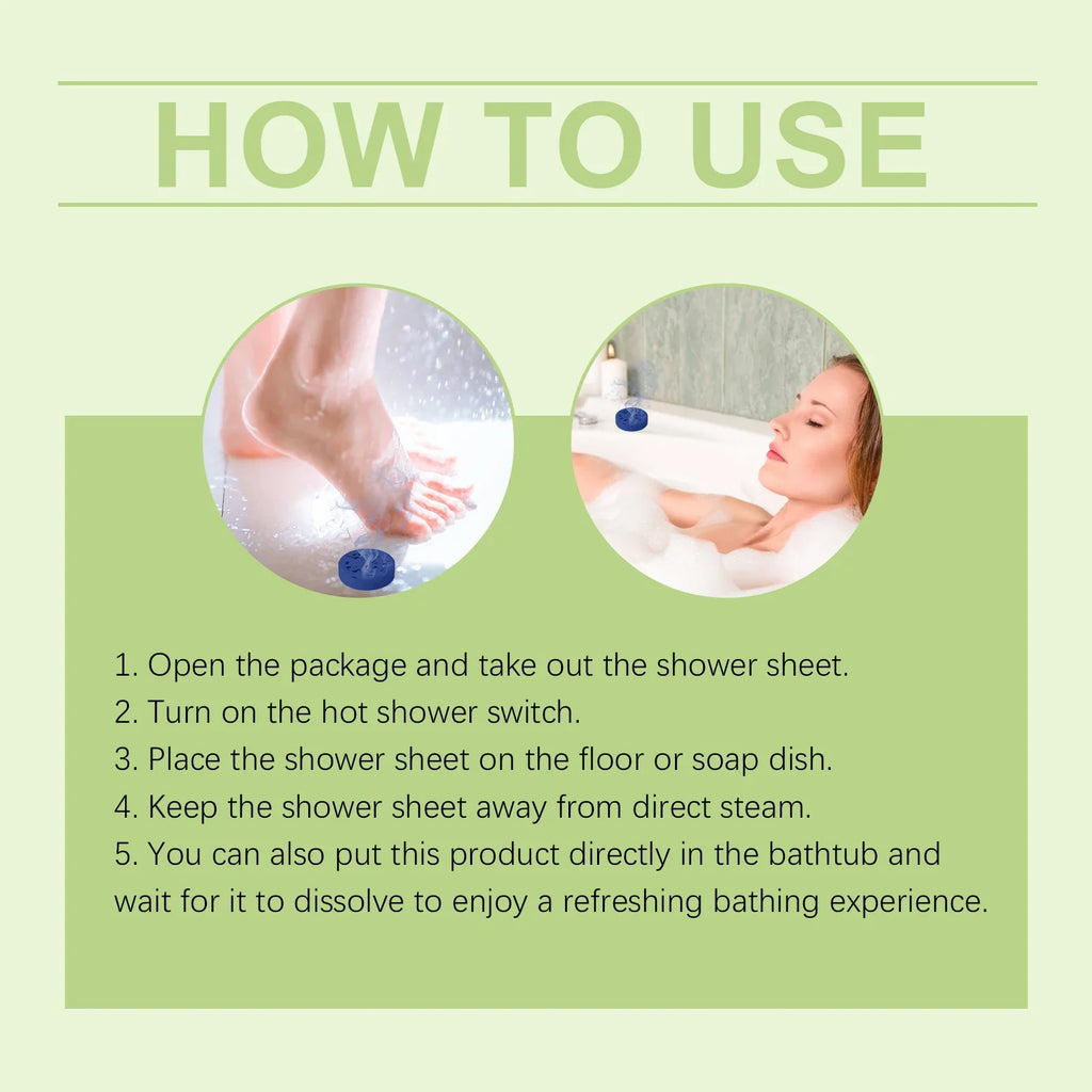 OceAura Aromatherapy Shower Steamers 6-Pack | Gift Set