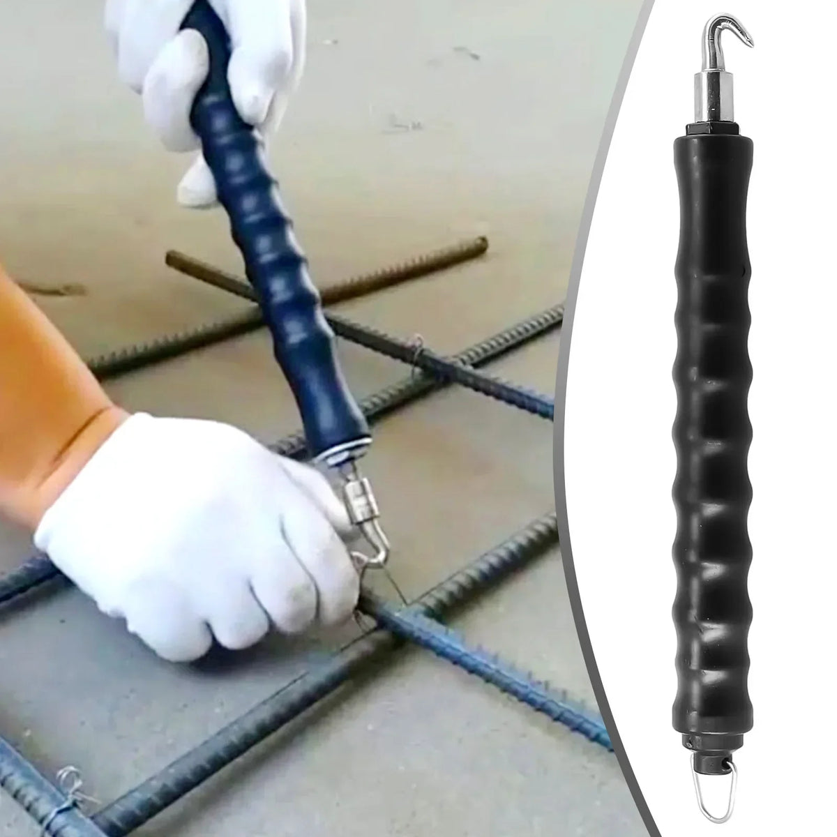 Tie Wire Twister Tools Rebar Straight Hook Automatically Bounce Back