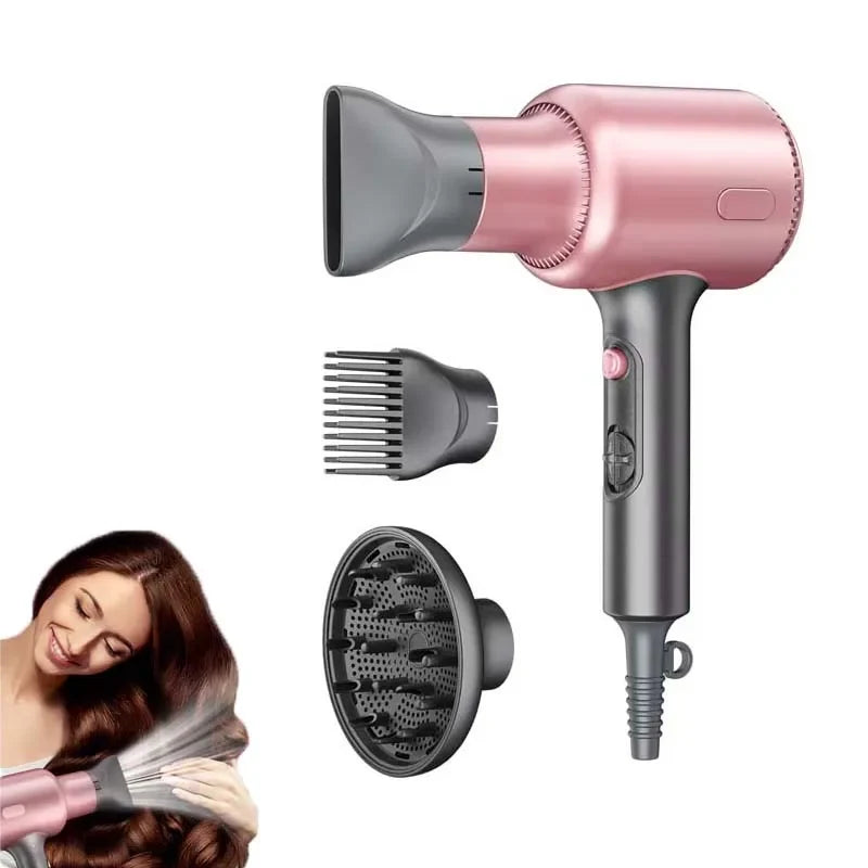 1900W Ionic Hair Dryer | Diffuser, Concentrator & Comb