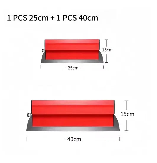 Drywall Smoothing Spatula 25/40cm Flexible Skimming Blade Tool